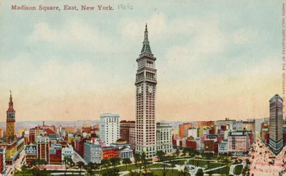 Madison Square, Wschód, Nowy Jork, 1900
