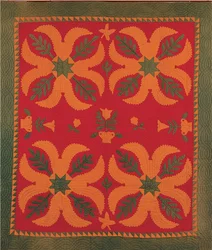 Narzuta mennonicka, ok.1880