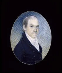 Miniatura Williama Cadogana Simesa (1773-1824), ok. 1930 r. 1810-1824 (akwarela na kości słoniowej)