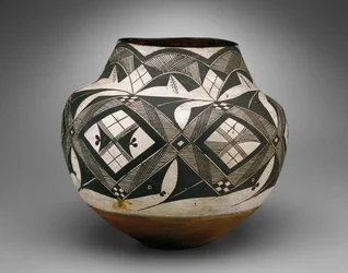 Garnek, Haaku, Acoma Pueblo (ceramiczny)