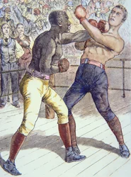 Peter Jackson przeciwko Jamesowi „Gentleman Jim” Corbett w dniu 21 maja