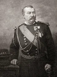 Philip Henry Sheridan, z „The Century Illustrated Monthly Magazine”, publikacja 1884 (rytowanie)