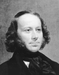 Portret Johna Ericssona (1803-1889) (lito)