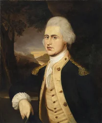 Portret majora Johna Macphersona, ok. 1775-85 (olej na płótnie na panelu)