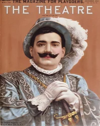 Plakat przedstawiający Enrico Caruso (1873-1921) jako Rigoletto, 1912