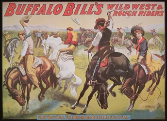 Plakat do Buffalo Billa (1846-1917) Wild West Show