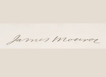 Podpis Jamesa Monroe
