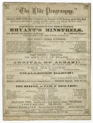 The Elite Program for Bryants Opera House, wyd. Morris Coster
