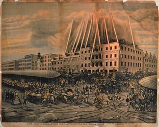 Stara Straż Pożarna w Filadelfii, 1850 r