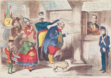 Skruszeni (?) wrogowie Republiki ubiegający się o ułaskawienie do wuja Sama, 1869