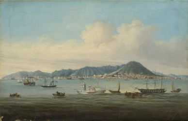 Widok Hongkongu, 1850