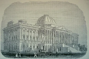 Widok Kapitolu, ok.1848 (rycina)