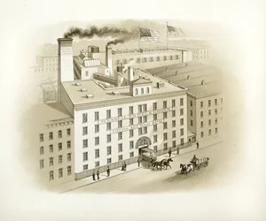 Budynek Wessell, Nickel & Gross, 1893 (drukowana ilustracja katalogowa)
