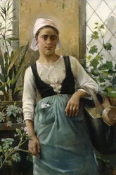 Dziewczyna z ogrodu