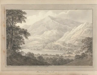 Виды в Англии, Шотландии и Уэльсе: руководитель Coniston Lakepolish