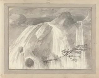 Widoki w Anglii, Szkocji i Walii: Wodospad, Widoki w 1799 roku