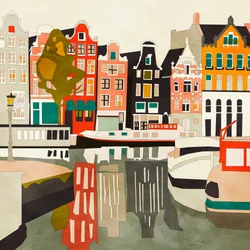Domy w Amsterdamie
