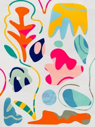 Kształty inspirowane twórczością Matisse