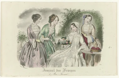 Dziennik kobiecy, ca. 1850: 4, Rue Favart