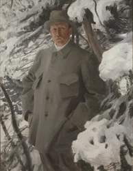 Malarz Bruno Liljefors, 1906