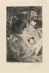 Czytanie. Państwo Charles Deering