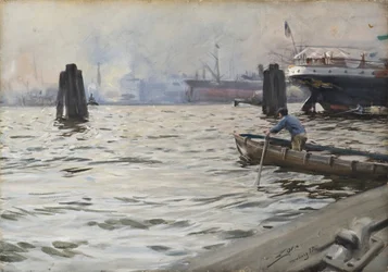 Port w Hamburgu