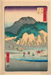 Okitsu z serii 53 Stacje Tokaido