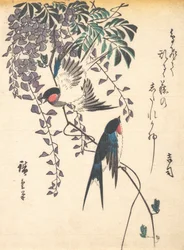 Jaskółka i Wisteria, połowa lat 40. XIX wieku, połowa lat 40. XIX wieku.