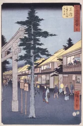 Stacja 12, Mishima (drzeworyt)