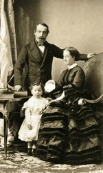 Cesarz Napoleon III i jego rodzina