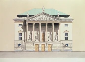 Deutsche Staatsoper, Berlin, Niemcy XVIII-wieczna fasada