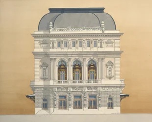 Opera Comique, Salle favart, Paryż, Francja