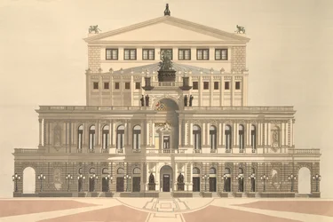 Opera Państwowa, Drezno, Niemcy