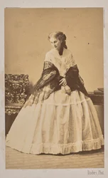 Księżna Sofia de Morny 1838-1896, urodzona jako hrabina Trubetskaya, 1862.