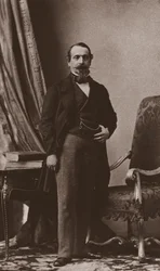 Cesarz Napoleon III, ok. 1860