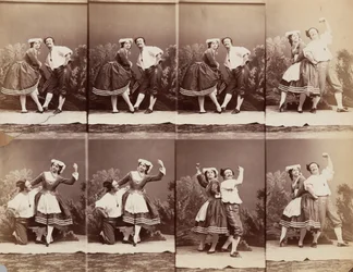 Eugenie Schlosser i Coralli, 1863.