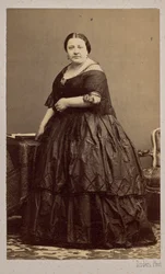 Portret śpiewaczki operowej Marietty Alboni 1826-1894 , 1862.