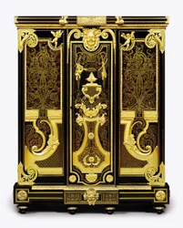 Mała szafa w stylu Ludwika XIV na ormolu, 1700-10