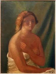 Buste de femme dénudée (Portret nagiej kobiety z piersiami)