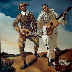 Harlequin i Pierrot