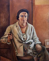 Portret Alice Derain, około 1920-1921 (olej na płótnie)