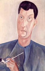 Autoportret, ok. 1913-14 (olej na płótnie)