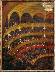 Concert Colonne, Paryż (obraz na płótnie)