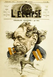 Angielski powieściopisarz Charles Dickens