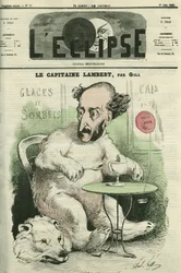 Gustave Lambert, francuski odkrywca i naukowiec. Okładka w „” L