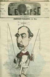 Lucien Anatole Prevost-Paradol (Prevost Paradol) (1829-1870), francuski krytyk literacki. Okładka w „” L