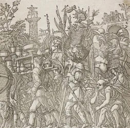 Triumf Cezara, 1599