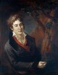 Portret Ugo Foscolo 1778-1827, 1801-1802.