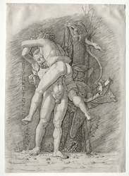 Herkules i Antaeus, 1400.