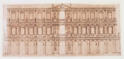 Palazzo Ducale, Wenecja (pióro i atrament na papierze)
